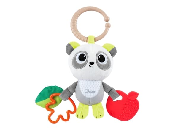 Chicco 00011566000000, Gutt/Jente, Integrerte biteringer, Gir fra seg lyd, Stoff, Plast, Flerfarget, 1 stykker
