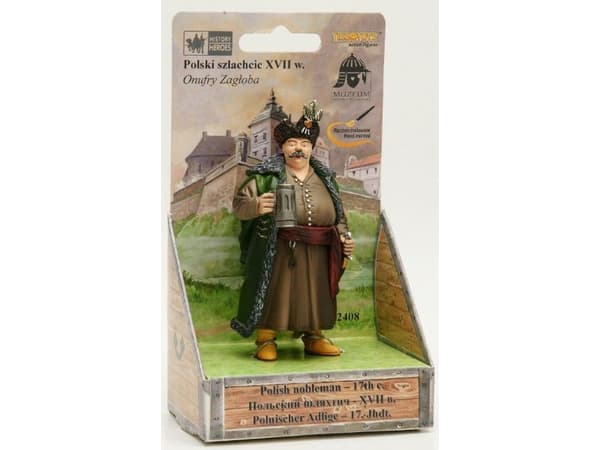 Tissotoys-figur Onufry Zagloba-figur fra 1600-tallet (12408)