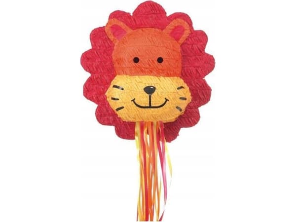 GoDan Piñata lejon papper/plast 39,9x41,9x16,5cm