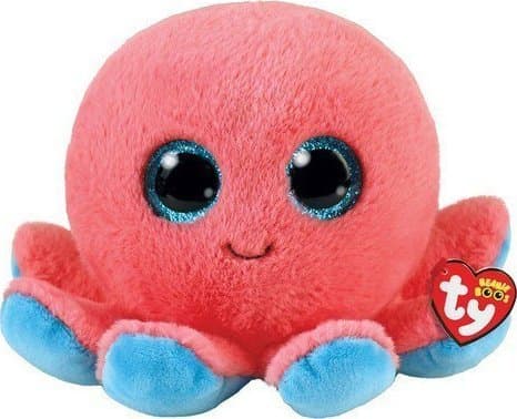 TY Beani Boos Sheldon - blekksprut 15 cm