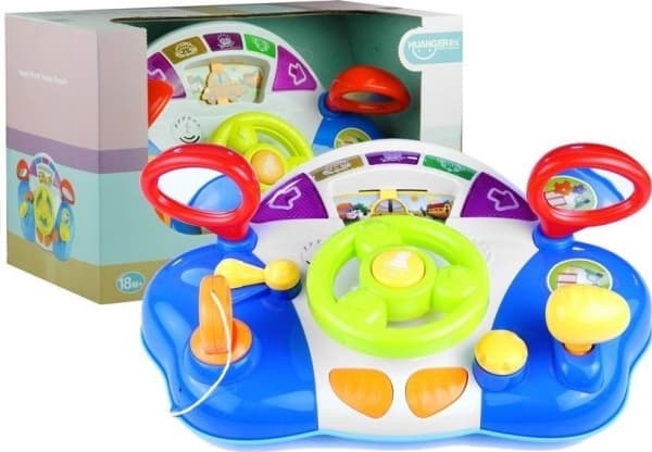 LeanToys Interaktiv babyratt Panel Ljud LEAN Toys