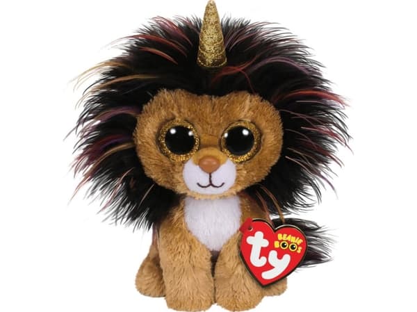 TY BEANIE BOOS RAMSEY - lion unicorn 15cm 36252 TY