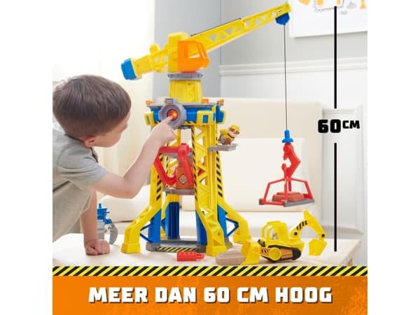 Rubble & Crew Bark Yard Crane Tower Playset