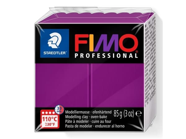 Staedtler FIMO 8004, Modelleringsleire, Fiolett, Voksen, 1 stykker, 1 farger, 110 °C