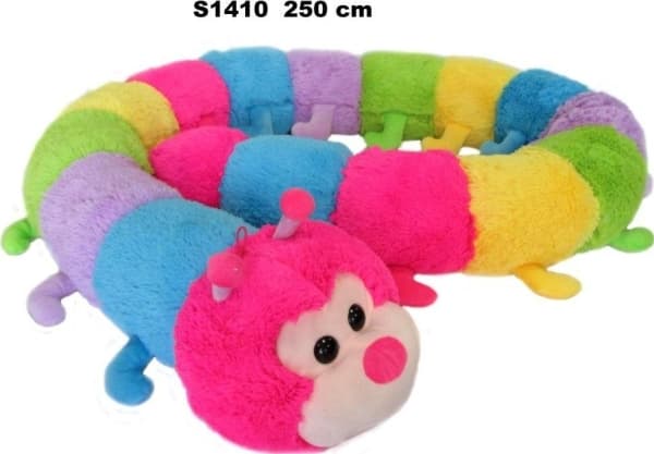 Pieni jalka *Plus tuhatjalkainen, 250 cm, värikäs