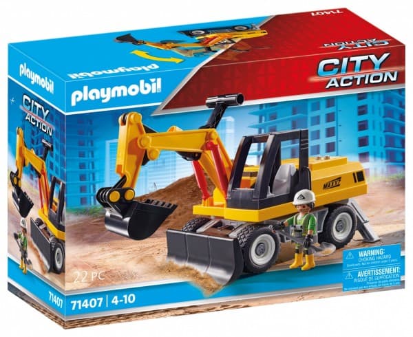 Playmobil City Action 71407 ekskavatorius