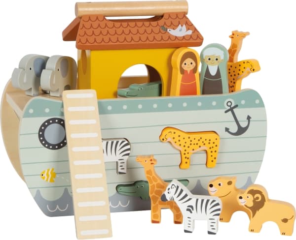Small Foot Noahs ark båt og dyr (I-SF12456)