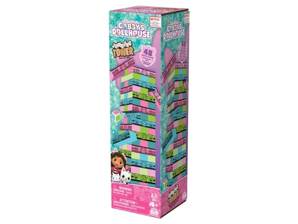 Games KOG KOL Gabbys Dlhs JmblngTwr GML, Jenga, 4 år