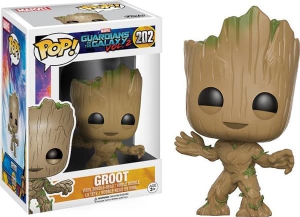 FUNKO Figure POP! Guard of Galaxy2-Young Groot, Samlarfigur, Barn, Filmer och TV-serier