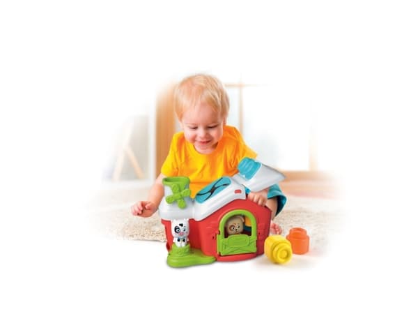 Clementoni Clemmy Sensorisk gård, Gård, 0,5 år, Mångfärgad