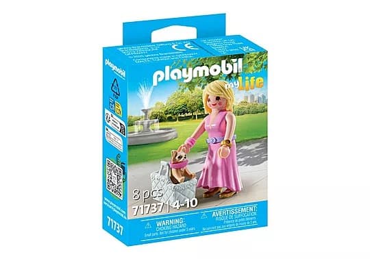 Playmobil PLM PLM LADY CHIHUAHUA TRANSPORTBASKET, 44,88 g