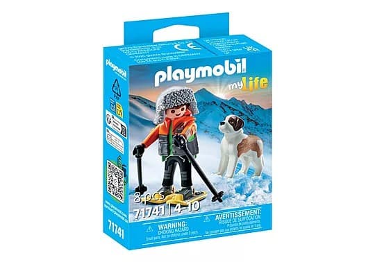 Playmobil PLM BOY SNØSKO SAINT BERNARD, 63,7 g