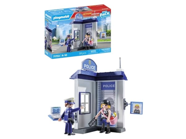 Action Heroes 71733 Politiavhørsromsett
