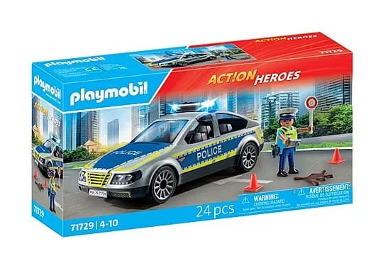 Playmobil PLM POLITIBILSIRENE LYS, 492,5 g