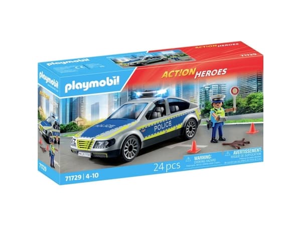 Playmobil PLM POLITIBILSIRENE LYS, 492,5 g