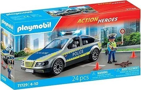 Playmobil PLM POLITIBILSIRENE LYS, 492,5 g