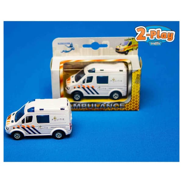 Diecast Pull Back Polisbil 8 cm