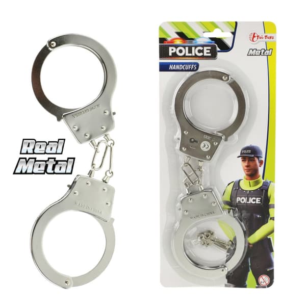 Toi Toys Metal Politi Håndjern 28 Cm