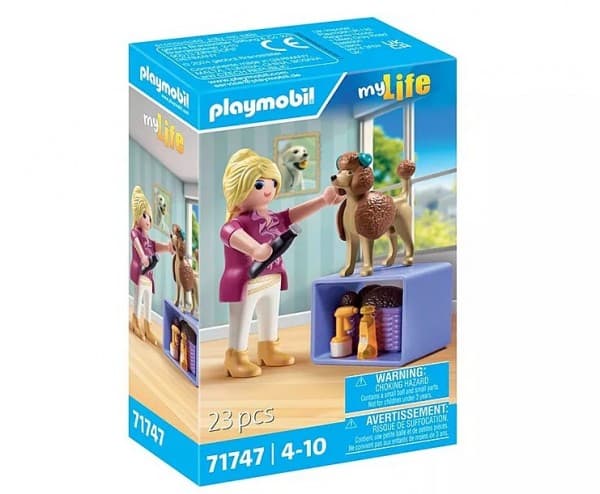 Playmobil® My Life hundfrisör 71747