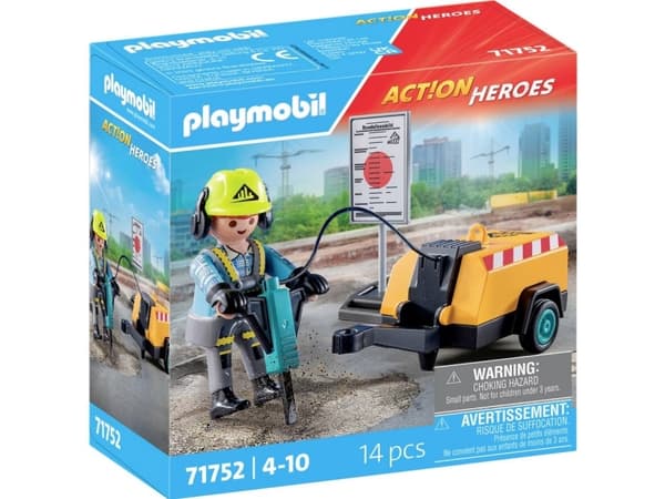 Playmobil Action 71752, Action/ Eventyr, 4 år, Flerfarget