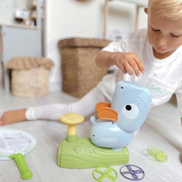 WOOPIE Arkadspel Fånga Frisbee Diskkastare