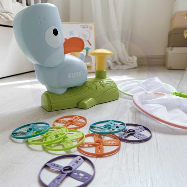 WOOPIE Arkadspel Fånga Frisbee Diskkastare