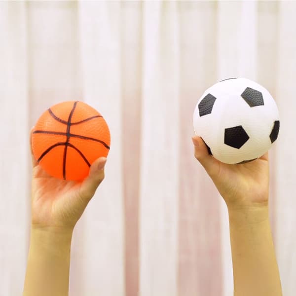 WOOPIE Vattenbasket Set 2in1 Fotbollsmål + Bollar + Pump