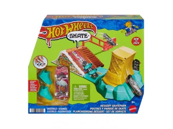 Hot Wheels Hot Wheels Skate Skatepark + Skateboard HXK91