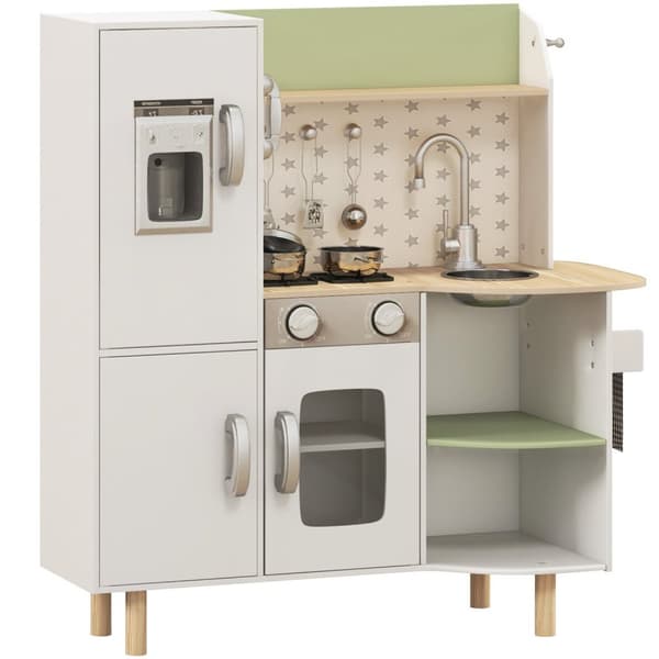 Rootz Lasten keittiösetti - Play Kitchen - Roolipelikeittiö - Kehitä hienoja motorisia taitoja - 84 cm x 34cm x 89cm