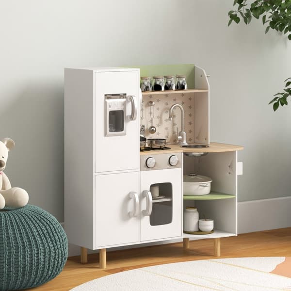 Rootz Lasten keittiösetti - Play Kitchen - Roolipelikeittiö - Kehitä hienoja motorisia taitoja - 84 cm x 34cm x 89cm