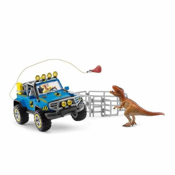 Dinosaurio kvinne dejevel Schleich 41464 Playset 15 Deler