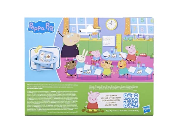 Hasbro Peppa''s Playgroup, Skole, Peppa Pig, 3 år, Flerfarget, Plast