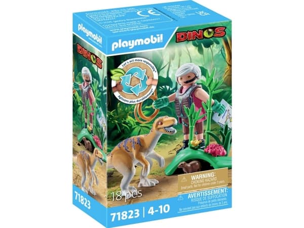 Playmobil Dinos 71823, Action/ Eventyr, 4 år, Flerfarget