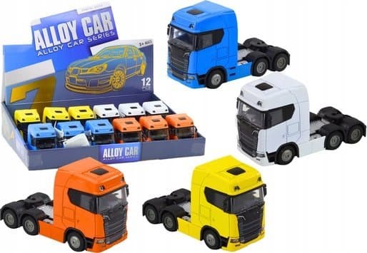 LeanToys lastebil uten tilhenger 1:32 Tilting Metal Canopy Lights Sounds Drive