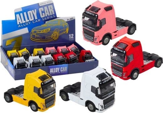 LeanToys lastebil uten tilhenger 1:32 Tilting Metal Canopy Lights Sounds Drive