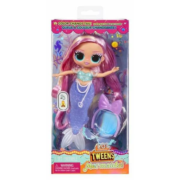 Docka LOL Surprise! Lola Waves 25,4 x 12,7 x 6,35 cm Sjöjungfru