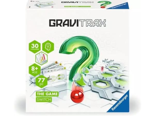 Ravensburger GraviTrax Game: Switch, Lekemarmorløp, 8 år