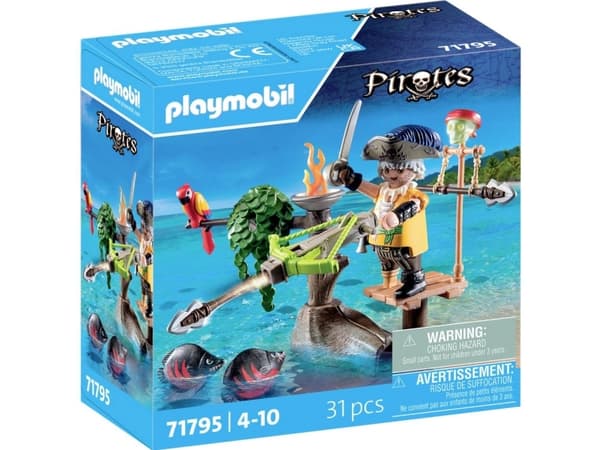 Playmobil Pirates 71795, Pirate, 4 yr(s), Multicolour