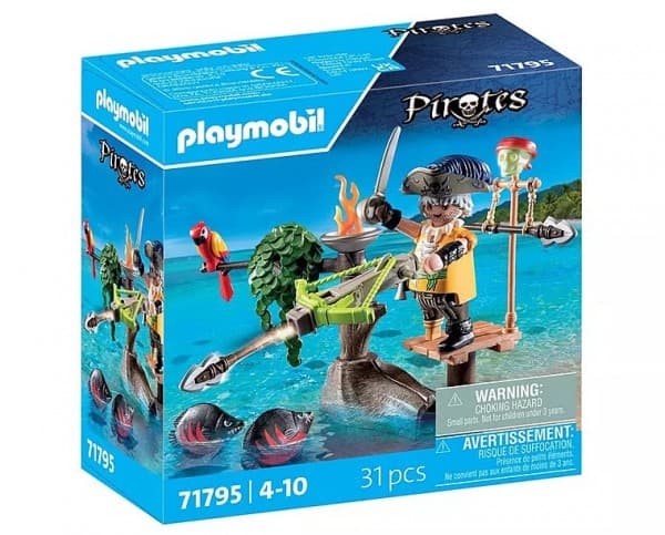Playmobil Pirates 71795, Pirate, 4 yr(s), Multicolour