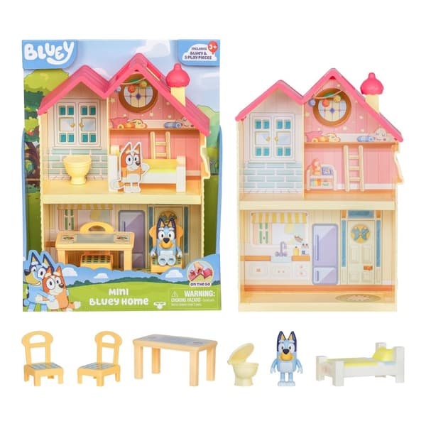 Bluey Lekset - Mini familjehus
