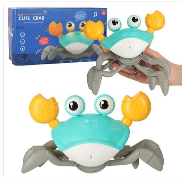 Nyhet Funny Crab krabbakrypare Baby Krabba, Krypande Leksak
