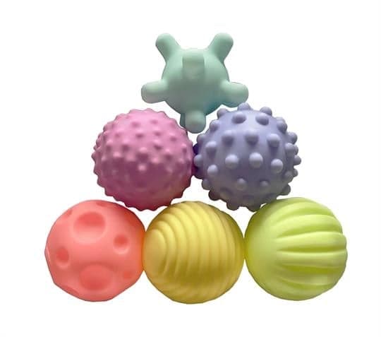 Magni Fargerikt sett med babyballer (5606)