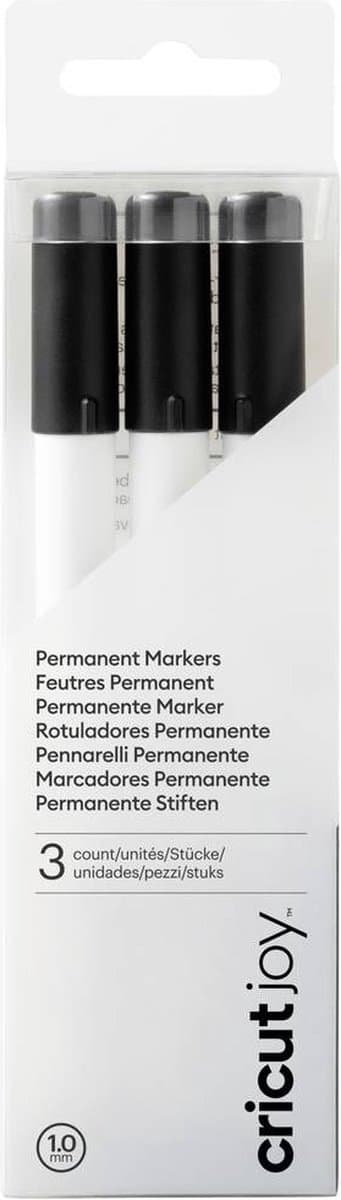 Cricut Joy permanent tusch 3-pak 1,0 pen sæt sort
