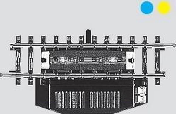 H0 Märklin K-telat (ilman painolastisänkyä) 2297 Irrotuskiskot, Suora 90 mm 1 kpl