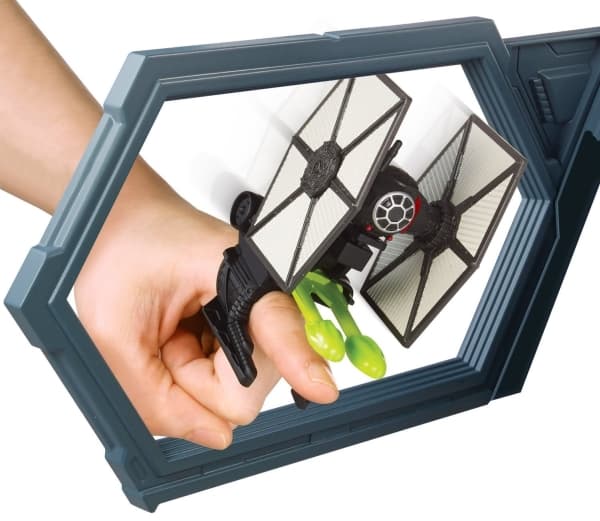 Mattel Hot Wheels - Set - Star Wars Raumschiff Tie Fighter Blast-Out Battle (0887961164428)