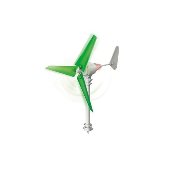 Green Science-tillverkningssats för vindkraftverk - 4M - Vingspann 34 cm - Blandad - Grön