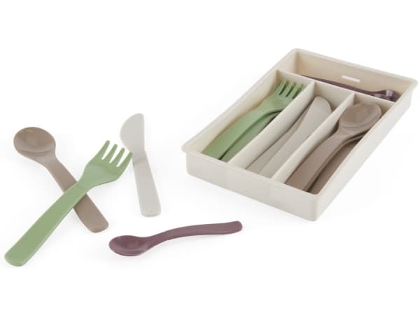 Dantoy Green Garden ruokailuvälinesarja 17 kpl