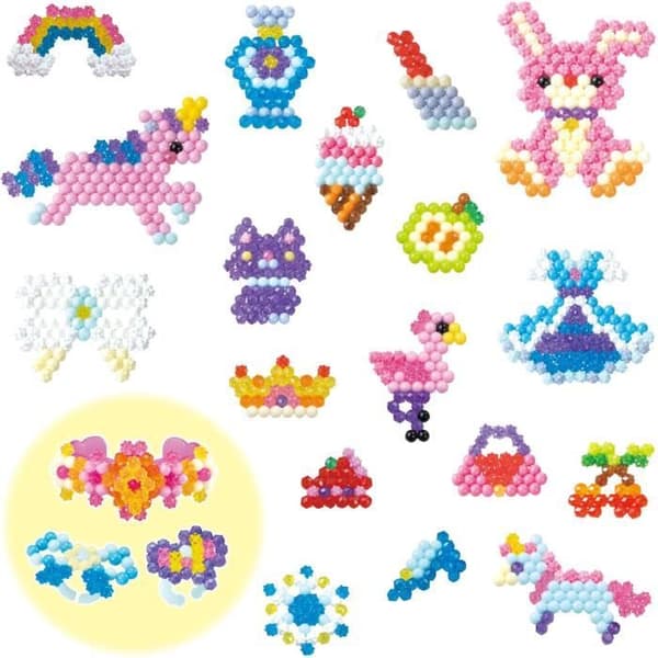 Kunstnerkasse - AQUABEADS - 31914 - 1400 flerfarvede perler