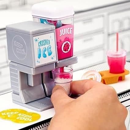 MGA:s Miniverse - Kreativ lek - Minimaskiner för att göra dina minidrinkar - Hartsskapande - Slumpmässig modell!!