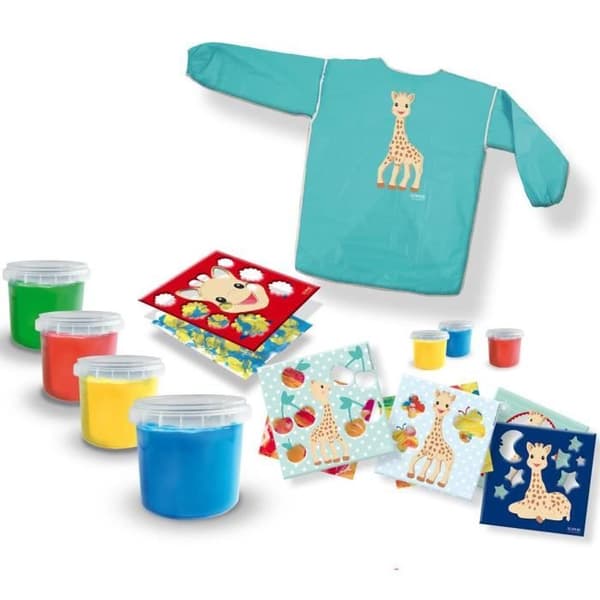 GIRAFFEN SOFI Fingermålningsset